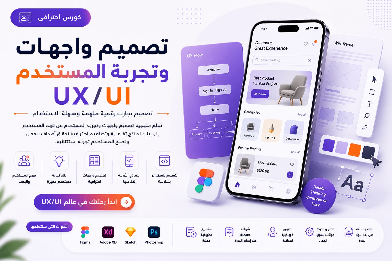 الدورة الشاملة في تطوير واجهات الويب المحترفة
